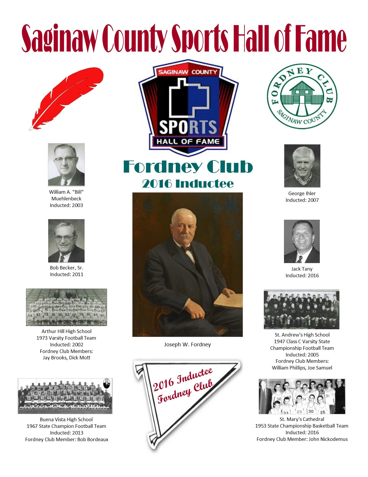 Saginaw County Sports Hall of Fame